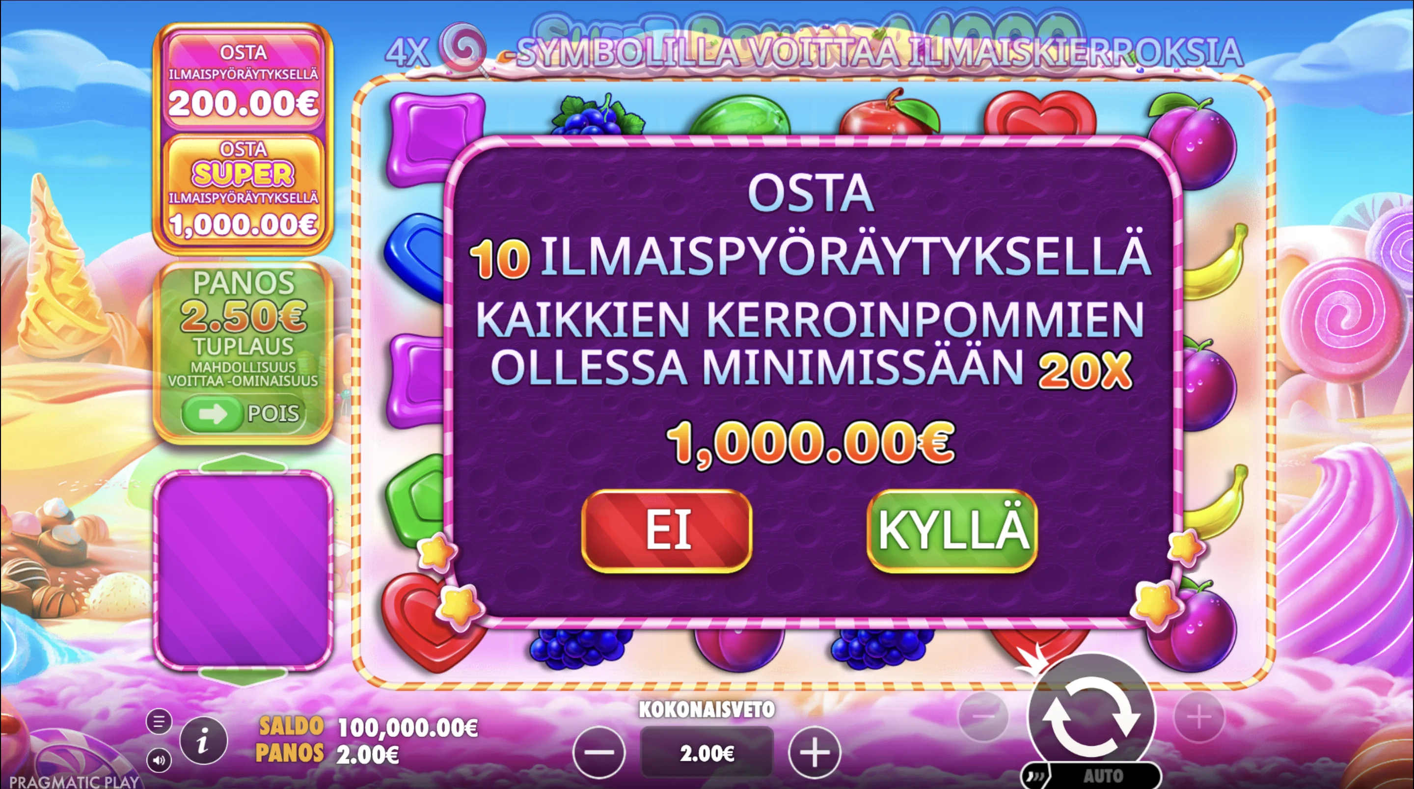 Play Sweet Bonanza 1000 for real money in Canada Play Sweet Bonanza 1000 for real money in Canada